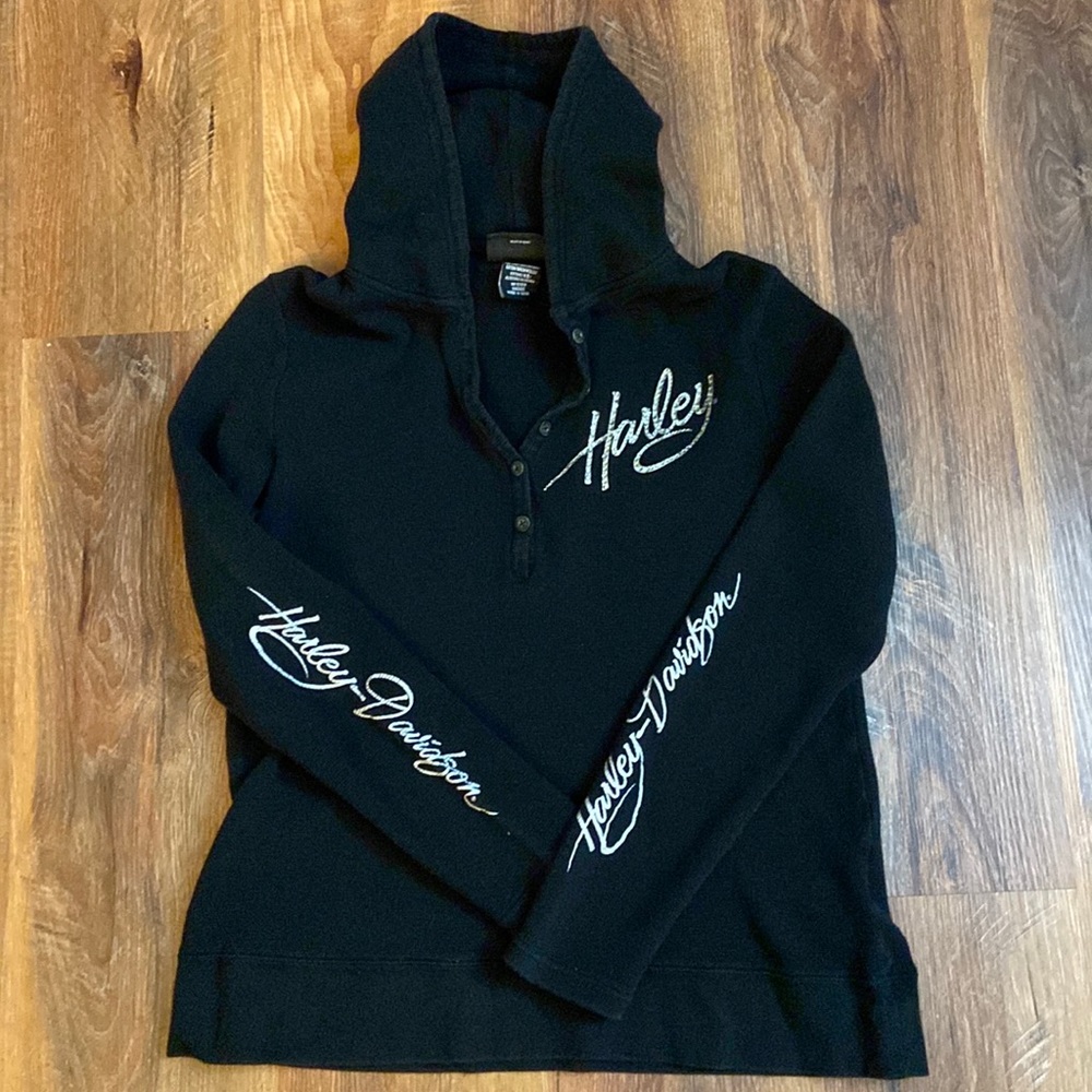 Women’s Harley Davidson thermal top. Size XL